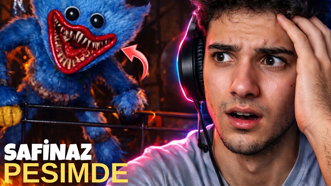 HUGGY WUGGY PEŞİMİ BIRAKMIYOR! l Poppy Playtime Chapter 5 Türkçe