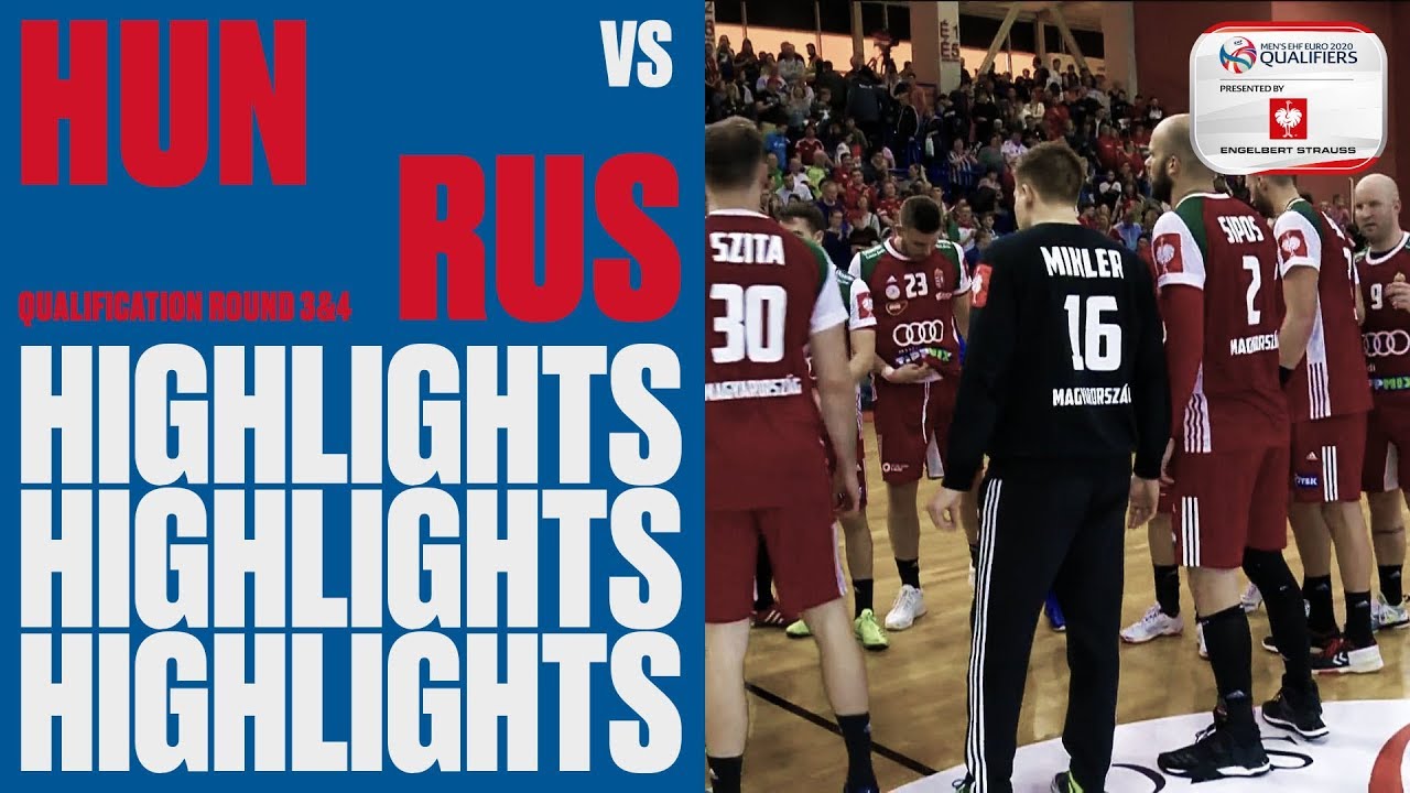 Highlights | Hungary vs Russia | Men's EHF EURO 2020 Qualifiers