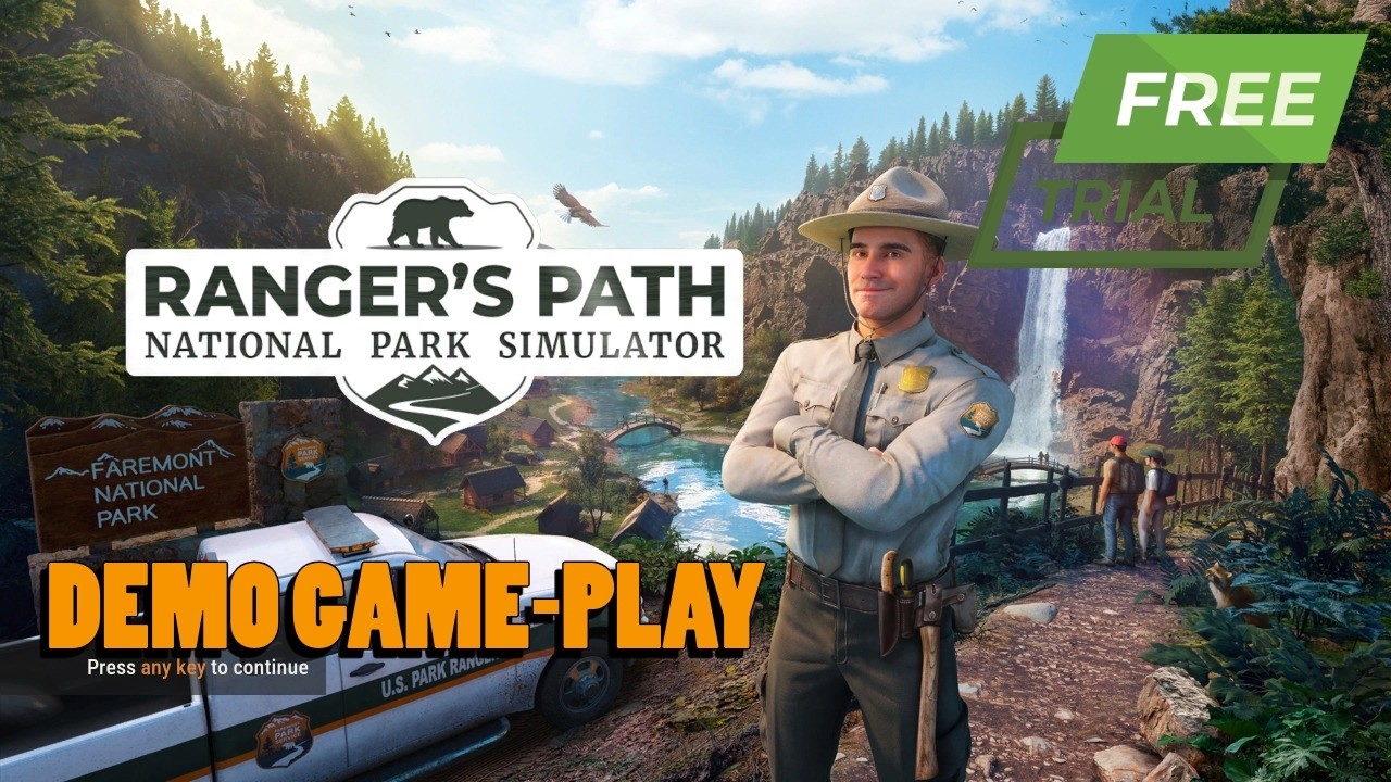 RANGERS PATH ! NATIONAL PARK SIMULATOR DEMO GAME PLAY (Portrait)