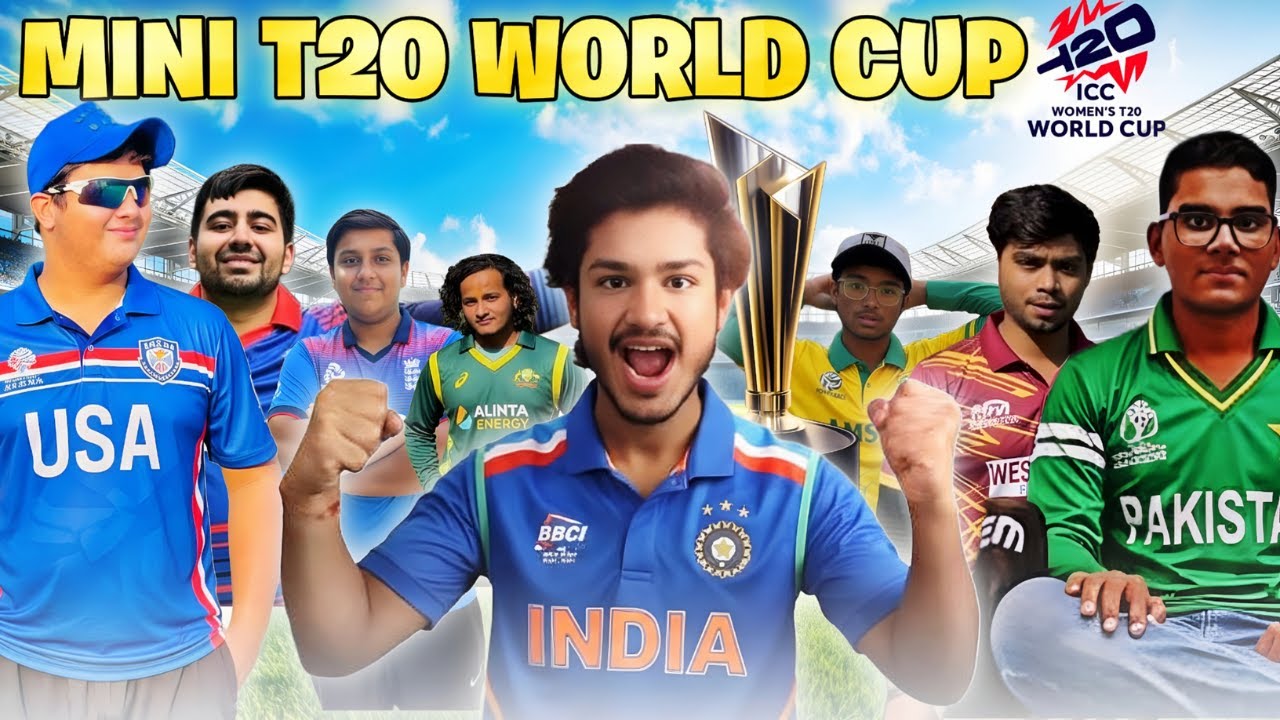 I Organized an Epic T20 WORLD CUP 😍 WINNER GETS CASH PRIZE 🔥