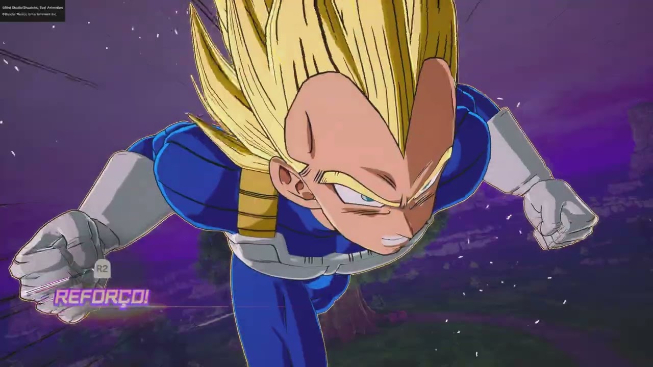 Todos os Golpes de todos os Vegeta no Sparking Zero