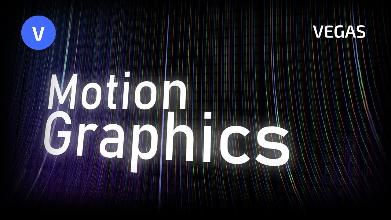 How to create animated Motion Graphic Background with VEGAS Pro 19