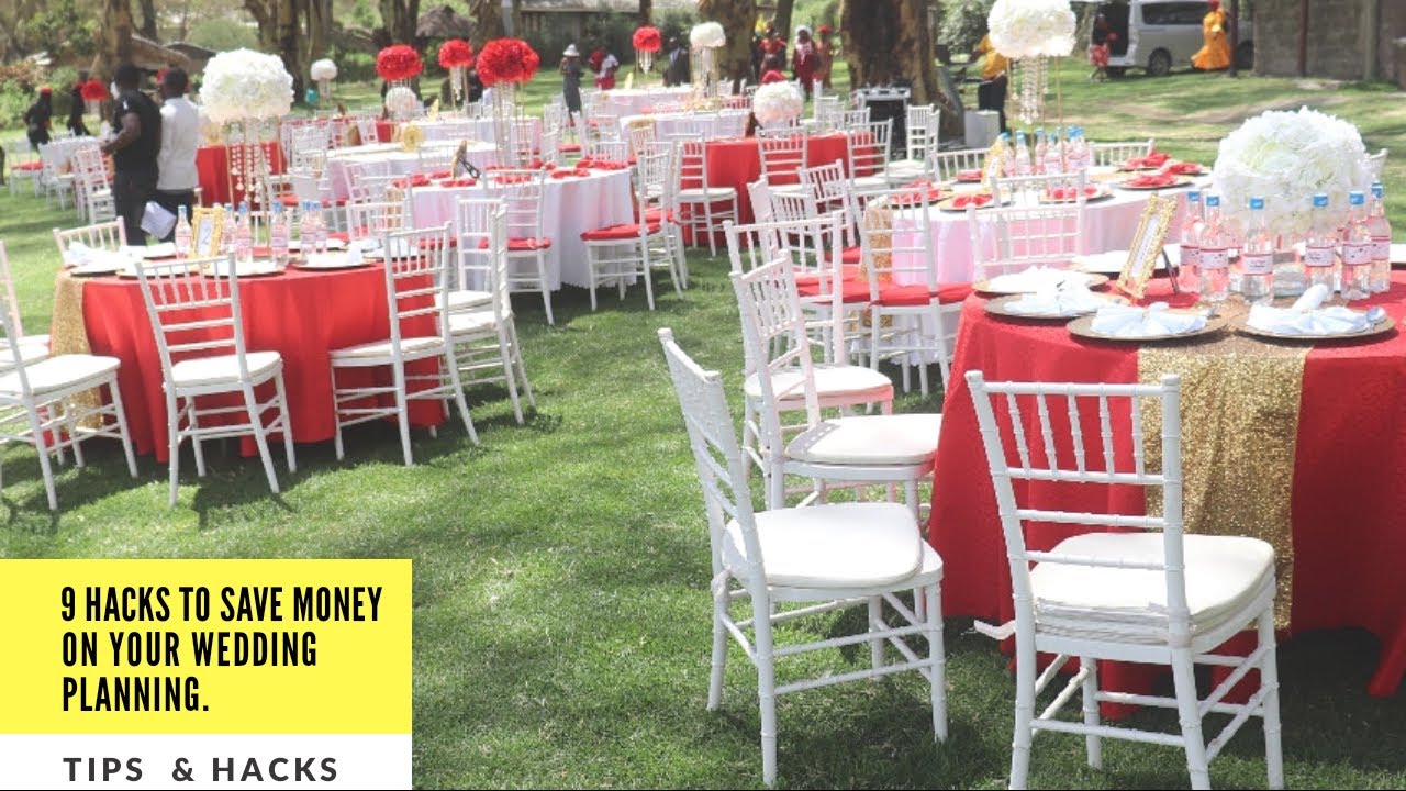 9 hacks on how you can save money when planning for  your wedding. - All things Weddings & Events
