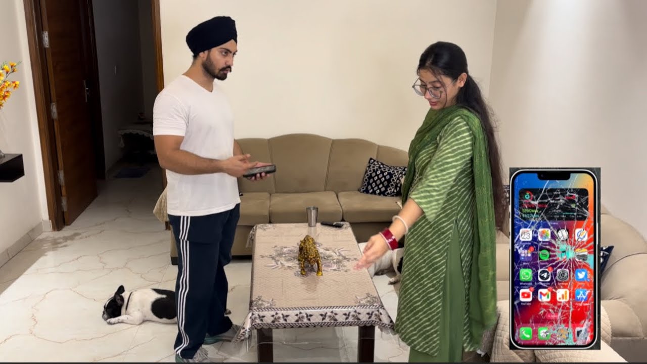Prank on husband / mr mrs pawar / punjabi vlog /  prank / punjabi couple 