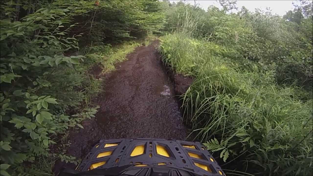 2013 Can Am Outlander 500 mudding