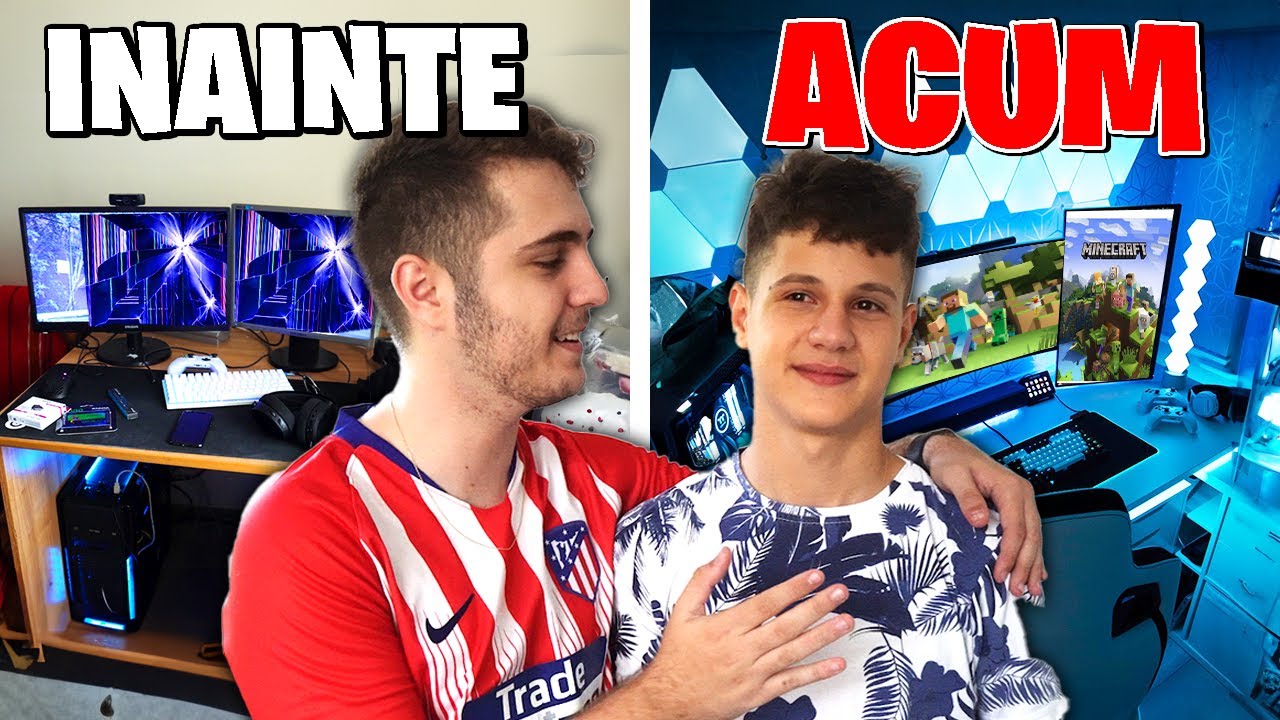 I-am Facut FRATELUI MEU Camera lui de GAMING !