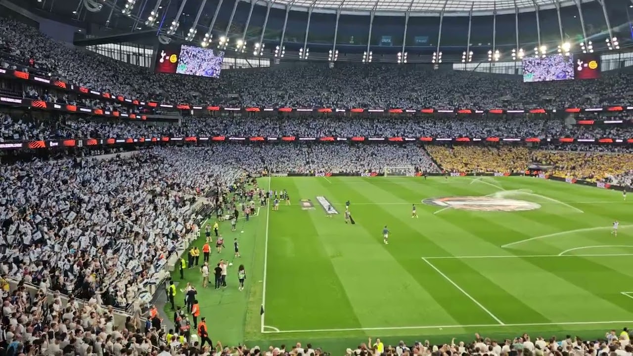 Spurs v fk bodø/glimt pre game atmosphere #europa