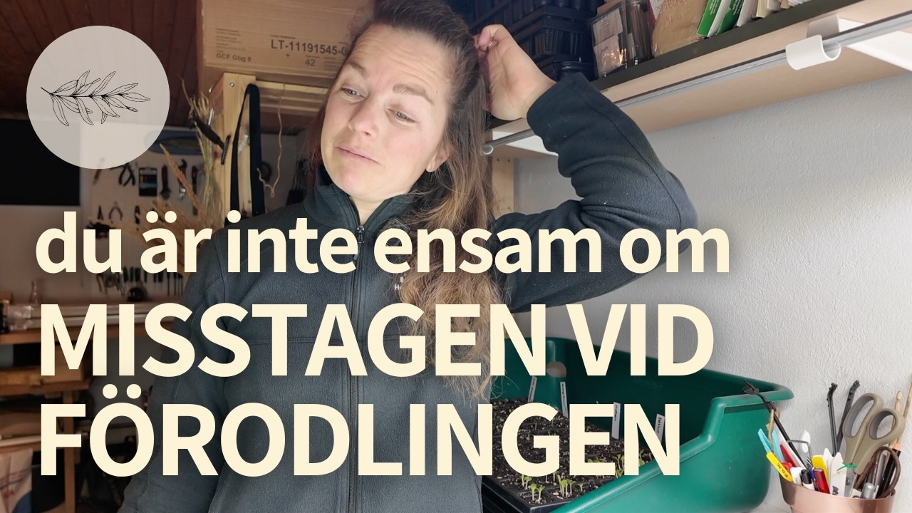 6 Typiska misstag som lätt kan ta död på hela din förodling ☠️🫣