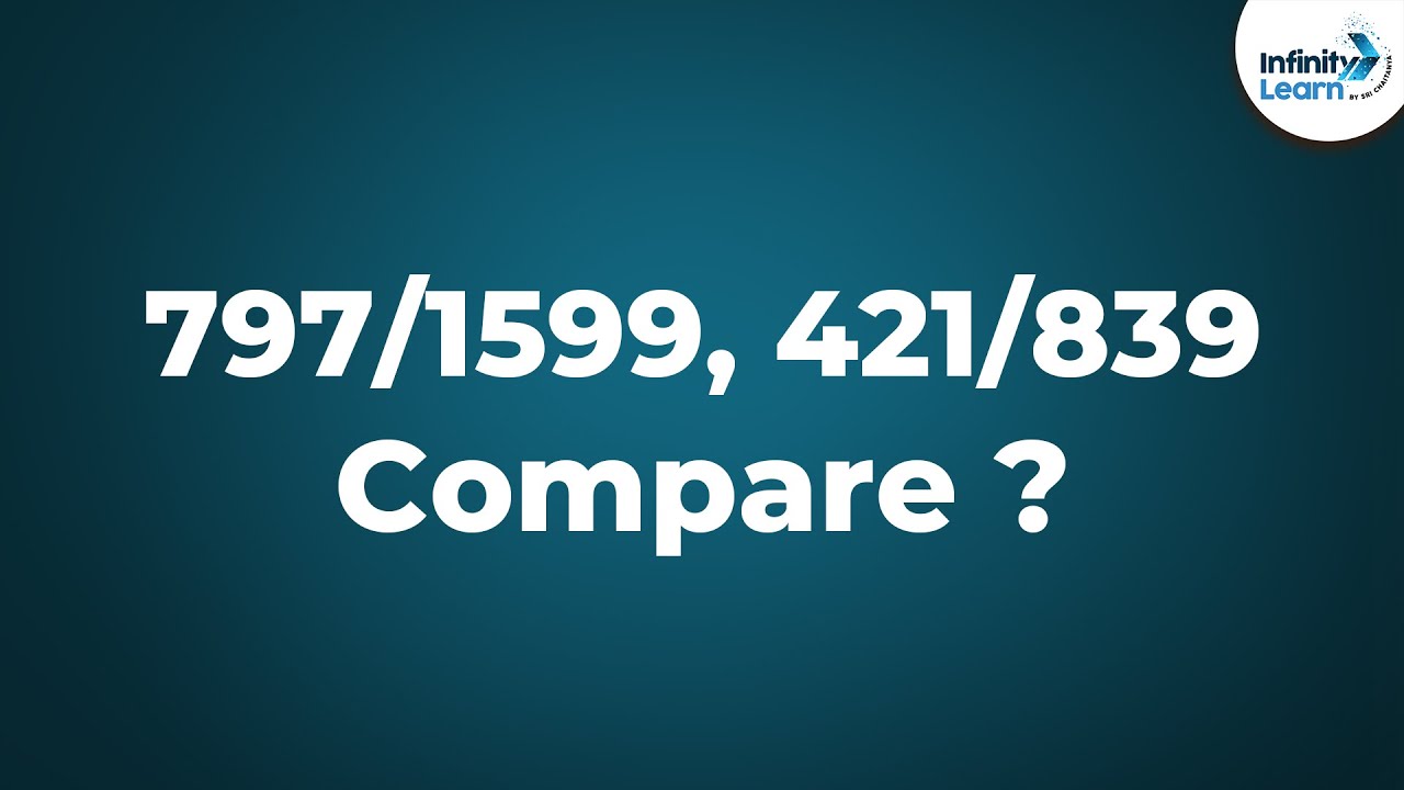 Comparing Fractions (GMAT/GRE/CAT/Bank PO/SSC CGL) | Don't Memorise