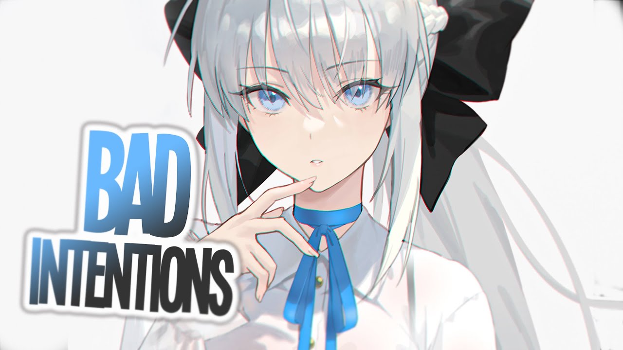 Nightcore - BAD INTENTIONS \\ NEONI x NOCTURN (Lyrics)
