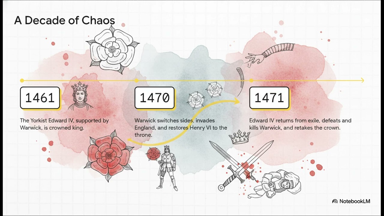 Война роз (1455–1487) | Самая кровопролитная гражданская война в Англии