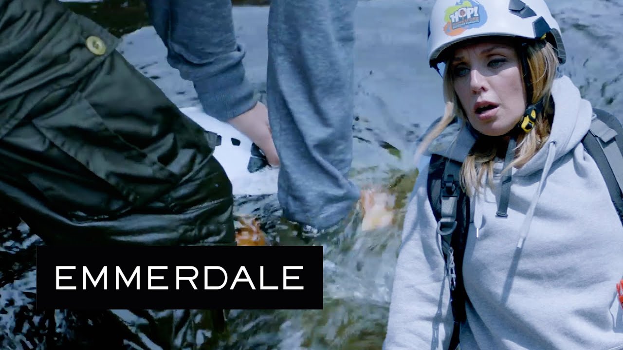 Emmerdale - Andrea Watches Meena Attempt to Drown Victoria