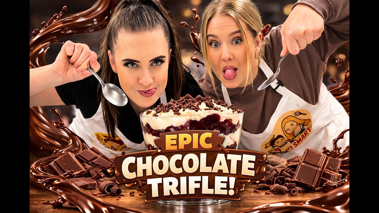 Layered Chocolate Trifle That Looks Fancy..but is SOOOO Easy!