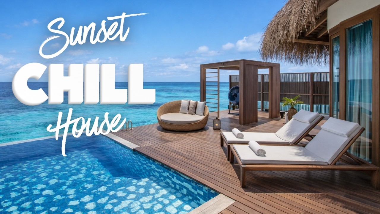Sunset Chill House 🌅 Ocean Beats to Relax & Unwind