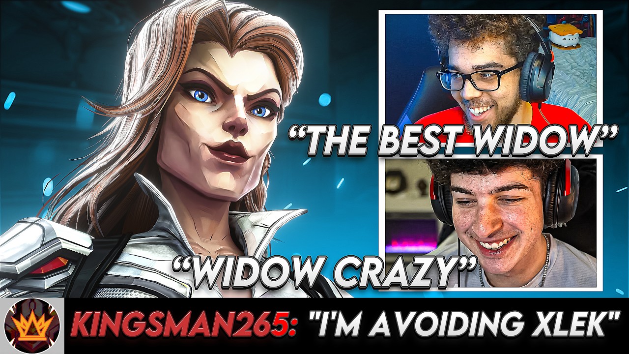 Rank 1 Streamers React to #1 Black Widow | Marvel Rivals