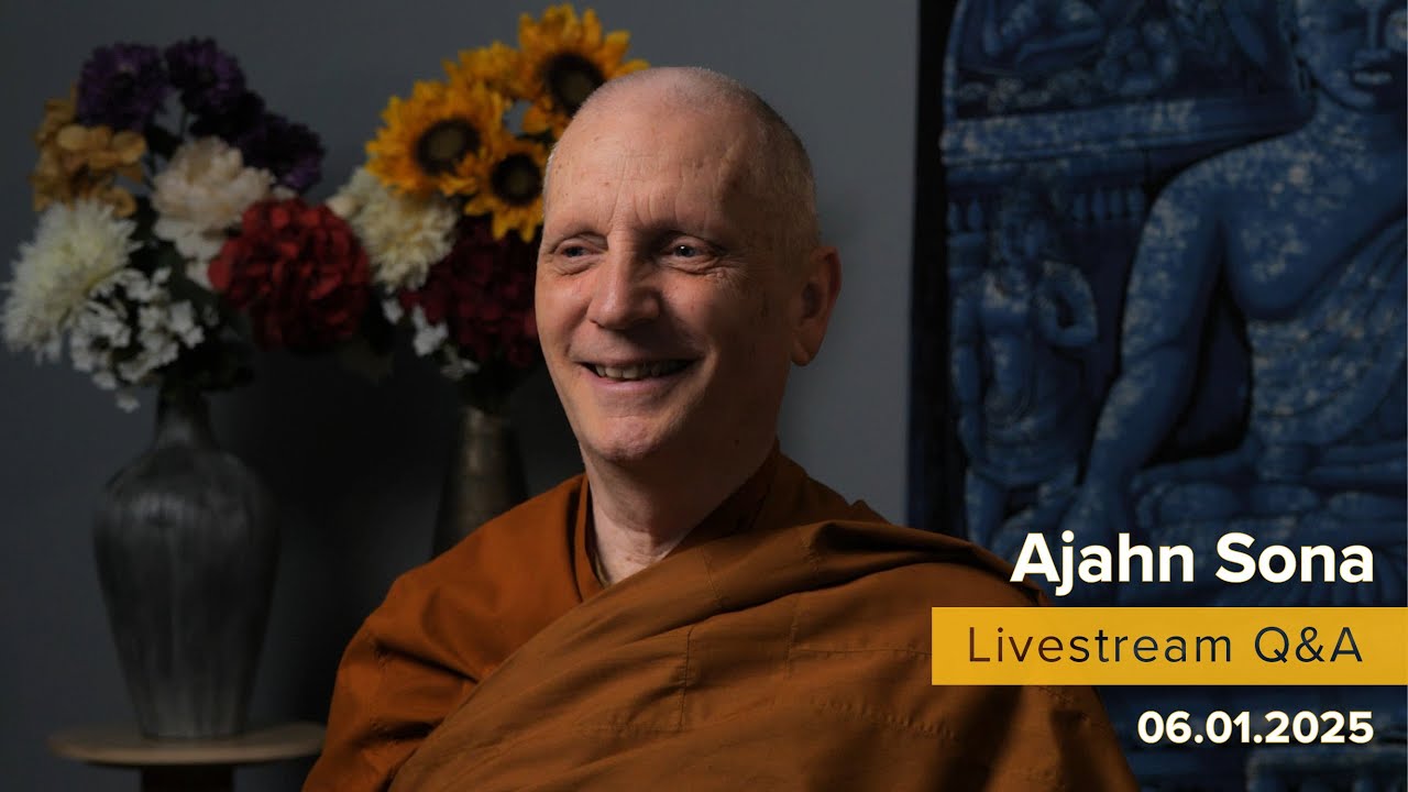 Live from Birken: Dhamma Q&A with Ajahn Sona (06.01.2025)