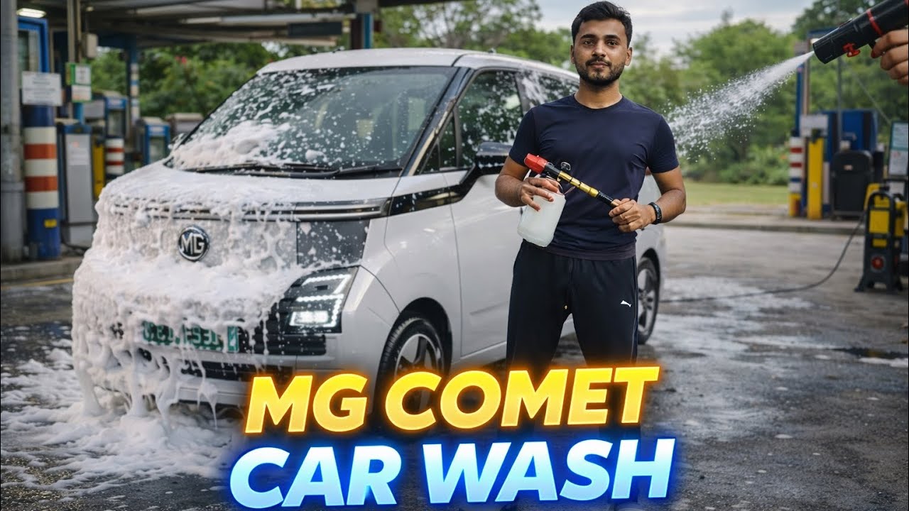 MG COMET CAR WASHING