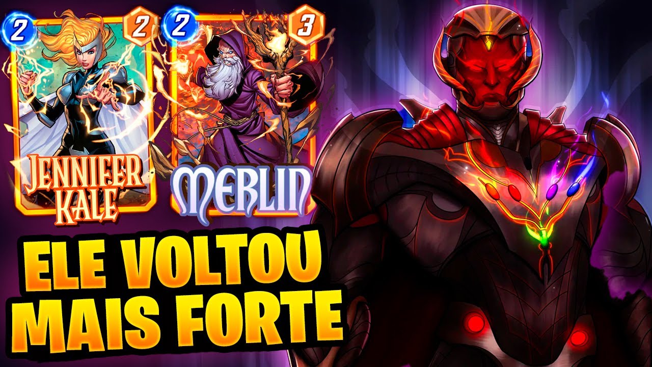 O BUFF QUE FALTAVA: Infinity Ultron RUMO AO META! | Marvel Snap
