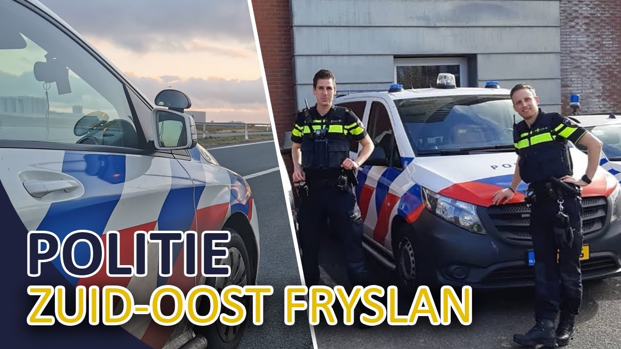 Politie Zuid-Oost Fryslan | Dienst samen met Nico en Willem | Politievlogger Jan-Willem