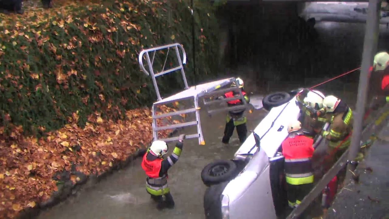 Abschlussübung der Feuerwehr Hohenems