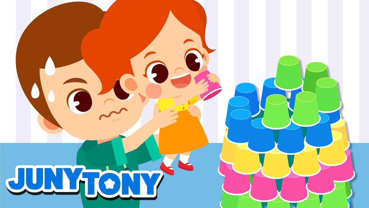 Vamos a Divertirnos en Casa | Canción Infantil | Cómo Jugar en Casa | JunyTony en español