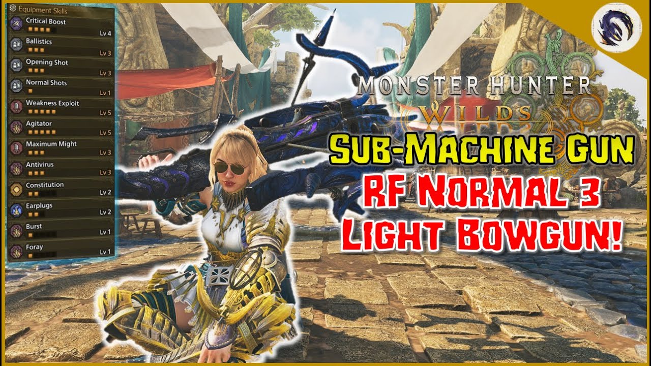 BETTER THAN SPREAD??? Rapid Fire Normal LBG Guide! [MH Wilds]