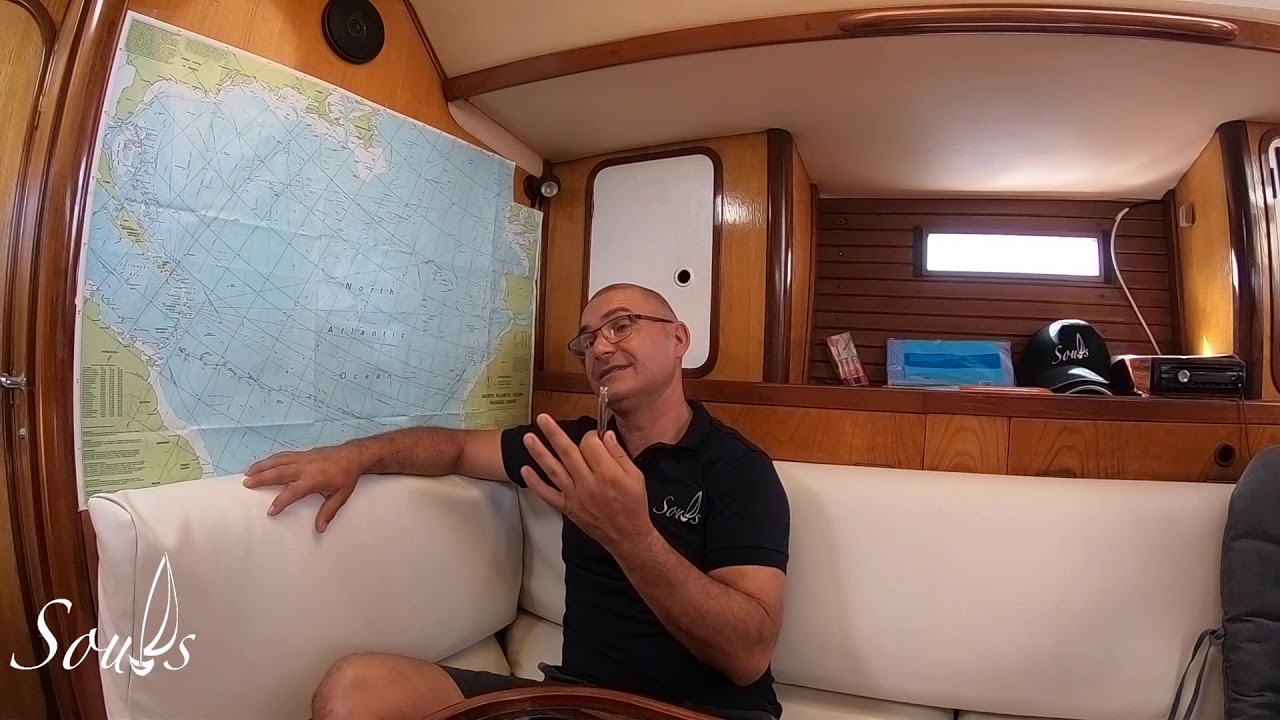 Chenal de la martinique á la Dominique par gros temps