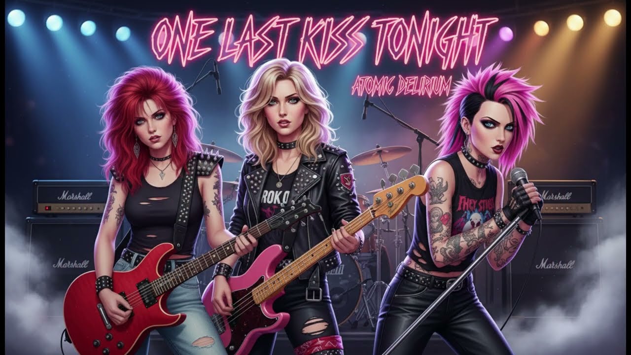 Stoned Mermaids – One Last Kiss Tonight | 80s Arena Rock Anthem (Official Music Video)