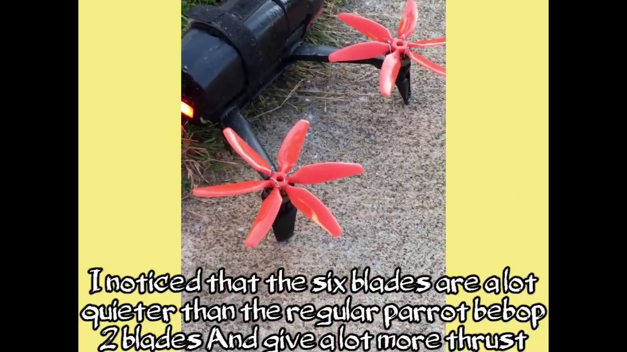 New Parrot bebop 2 Propeller mod
