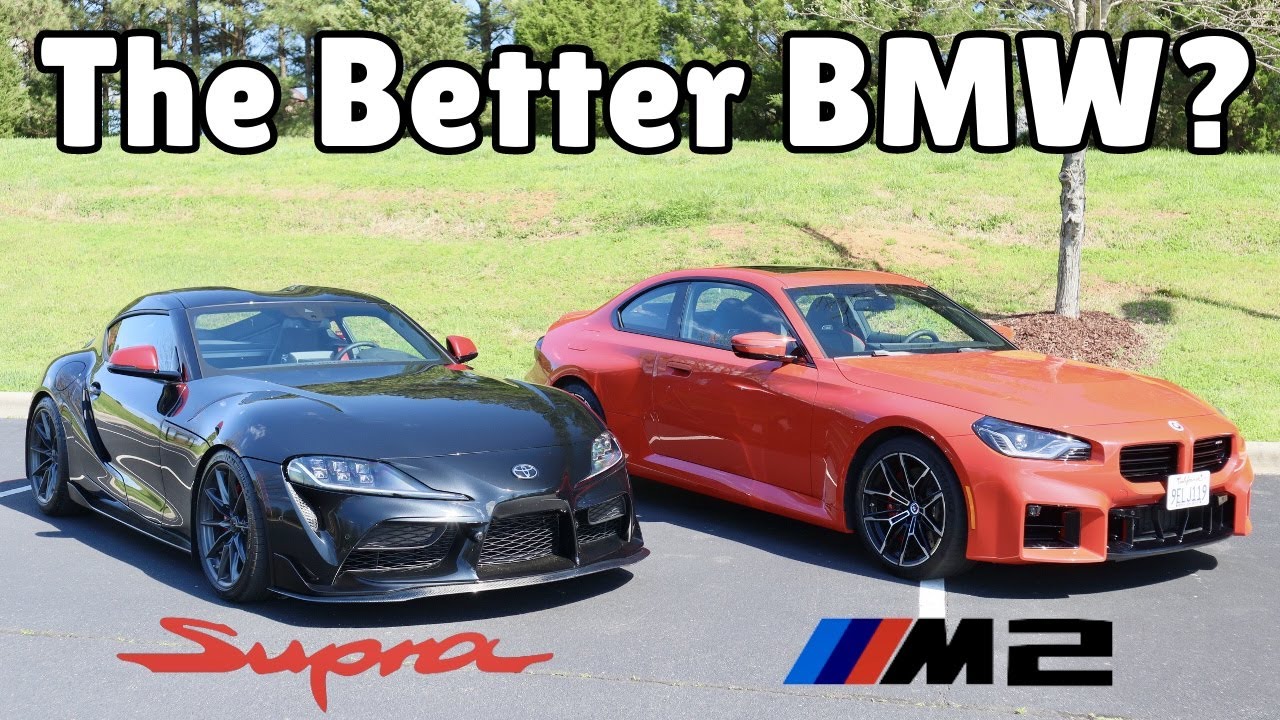 2023 BMW M2 vs 2023 Toyota Supra! Did Toyota Build a Better Manual Sportscar?
