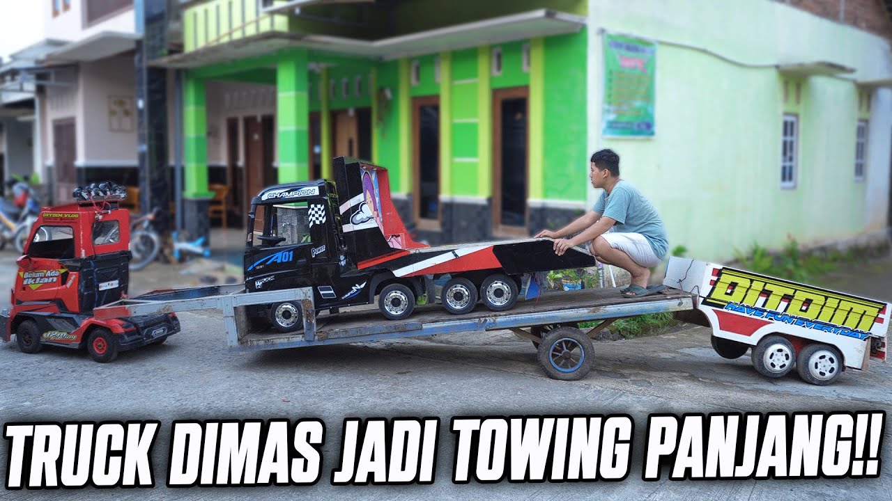TOWING TERPANJANG!! TRUK MINI DIMAS JADI PANJANG!!