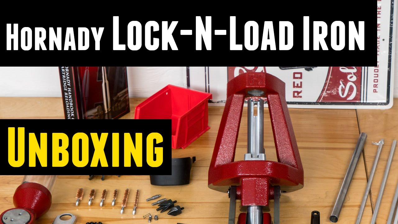 Hornady Lock-N-Load Iron Press Kit: Unboxing