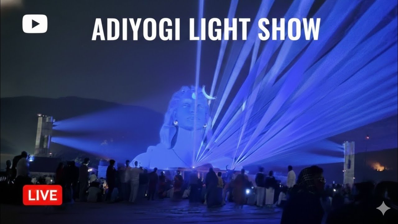 Adiyogi Light Show Vlog | Divine Shiva Experience | Bangalore|