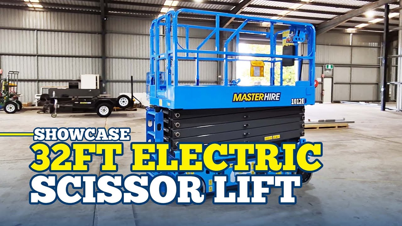 32ft Electric Scissor Lift Showcase | Master Hire
