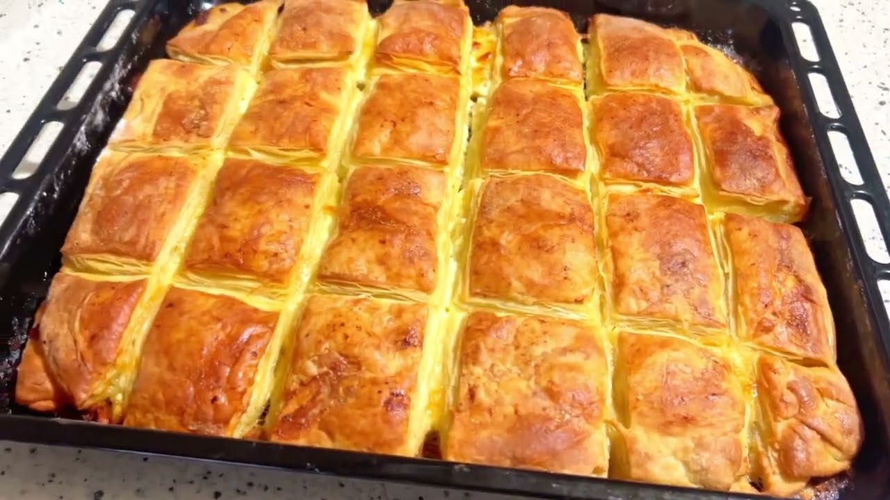 📣HİÇ ABARTMIYORUM BİR YİYEN İKİNCİYİ İSTEDİ✋️SADECE 2 BEZE İLE KAT KAT SÜTLÜ BÖREK TARİFİ ✔️