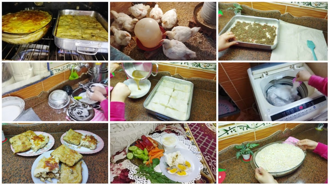 هلت نسائم رمضان🌜مرحباً شعبان🩷روتين ام بتحاول تكفي وتوفي بيتها وكله علي اد الايد🫰🏻