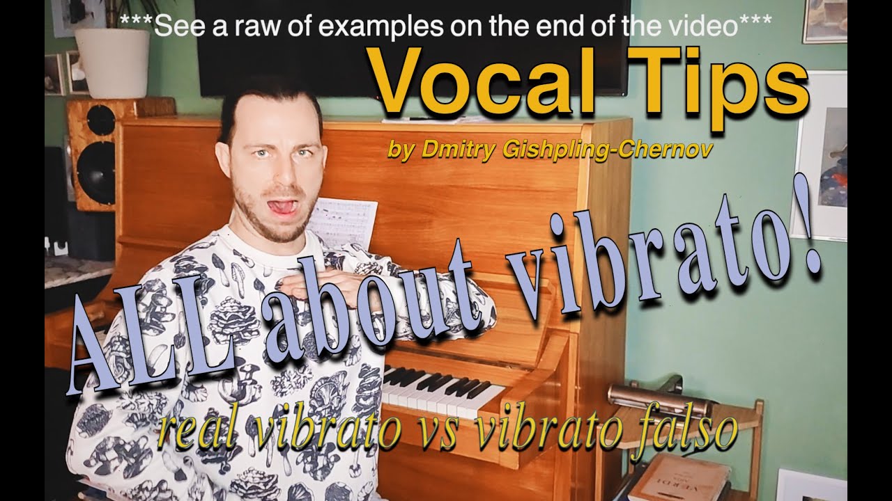 VOCAL TIPS - ALL about VIBRATO! Real vs Fake