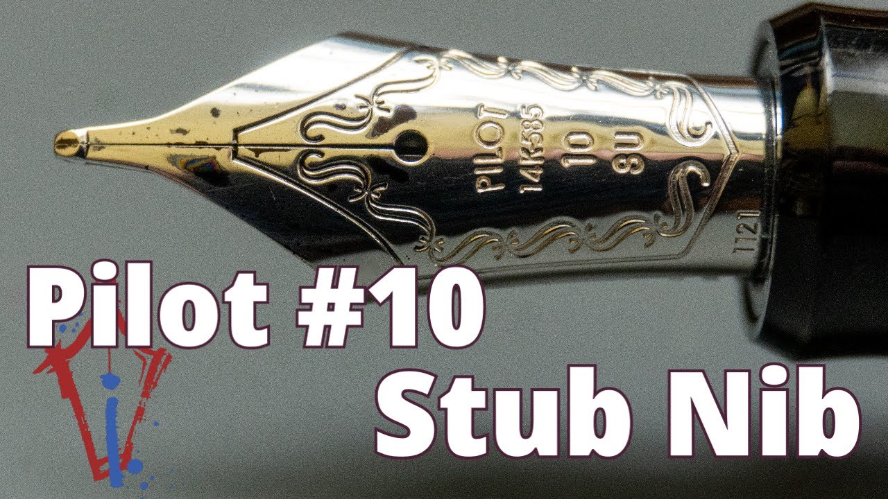 Перо пилота #10 SU (укороченное) на Custom Heritage 912!
