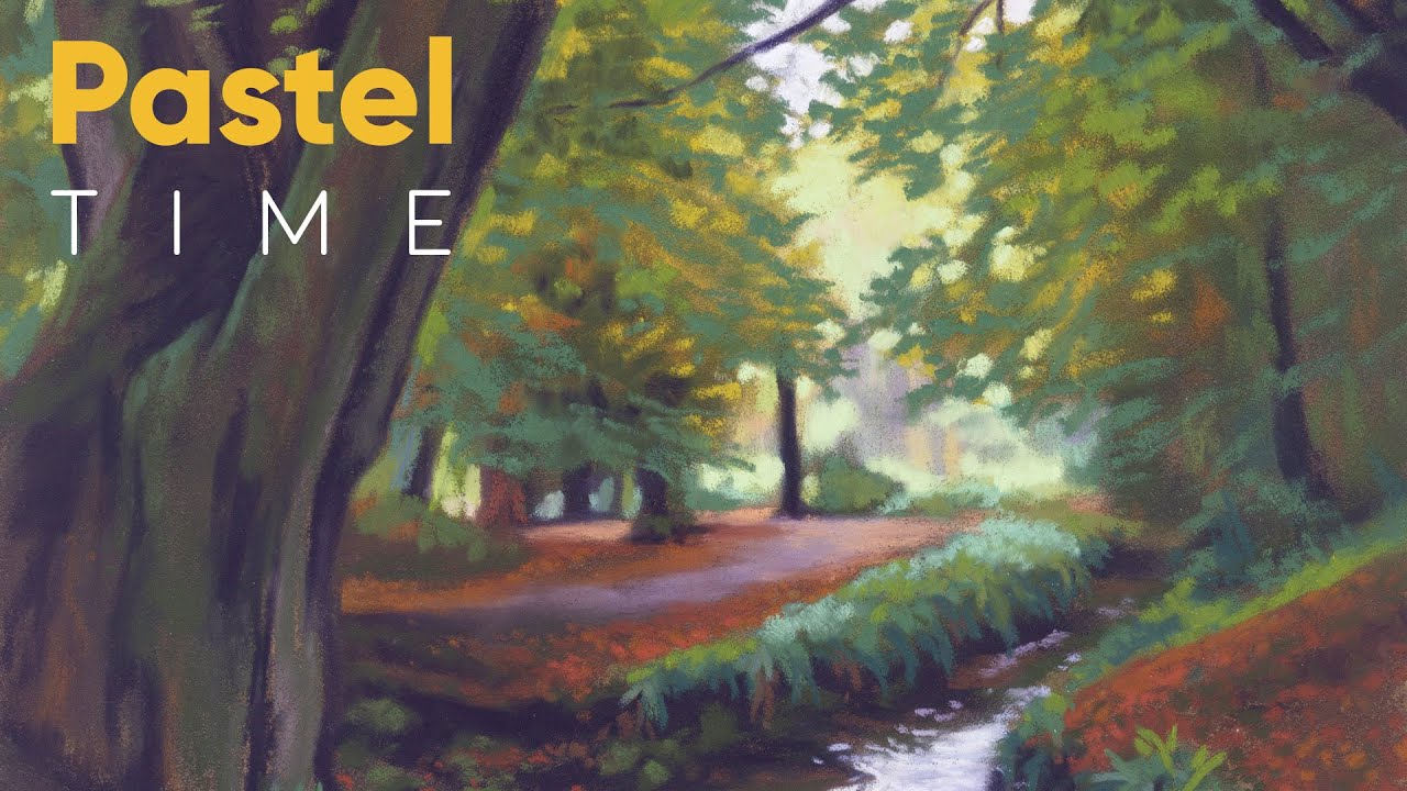 Autumn Forest in Soft Pastel - Timelapse
