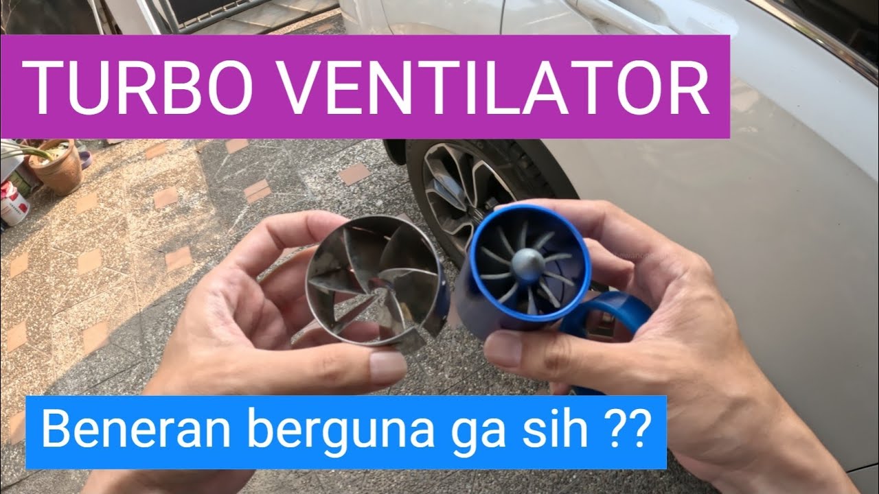 TURBO VENTILATOR - BERGUNA GA SIH❓❓