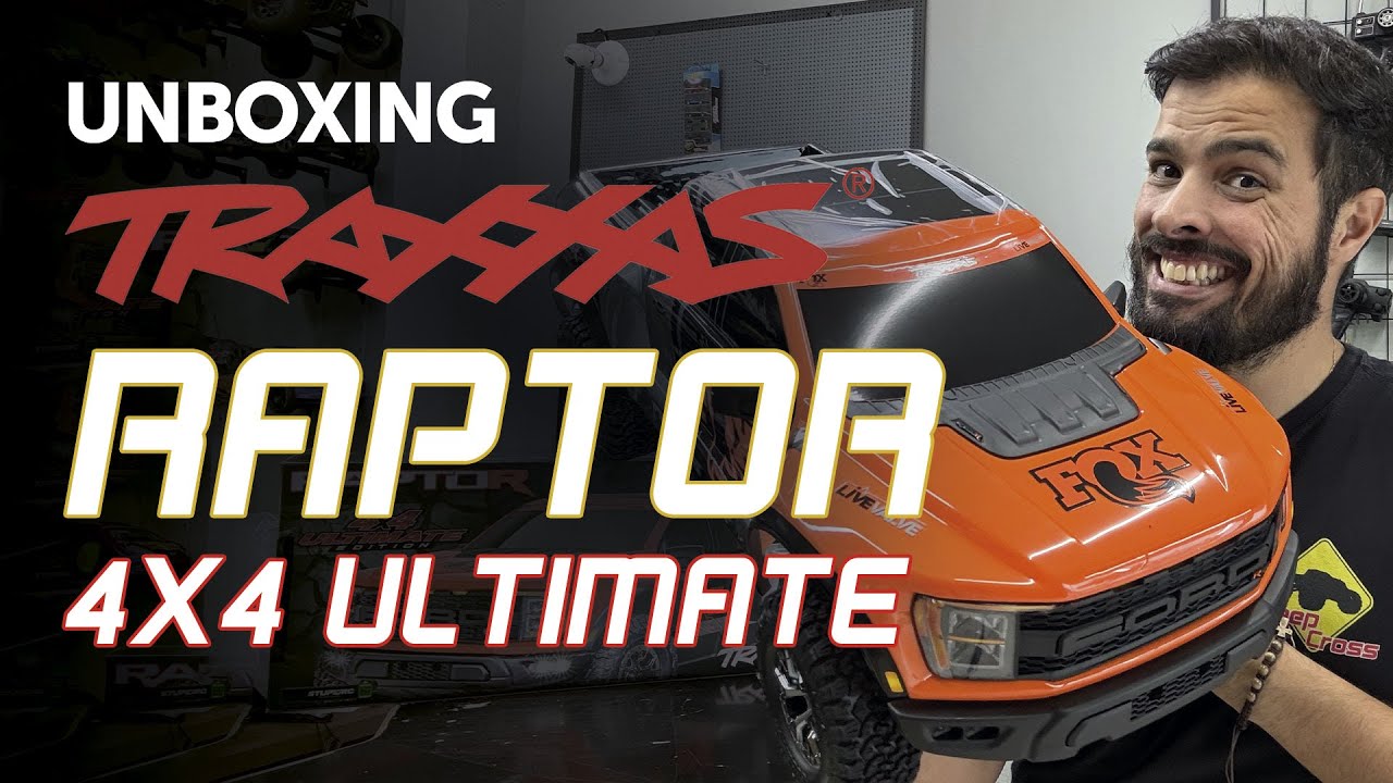 Traxxas Raptor Ultimate 4s, ser&aacute; que &eacute; top? &ldquo;Unboxing&rdquo;