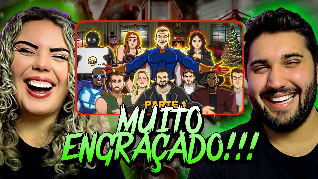 REACT - O AMIGO OCULTO DOS THE BOYS COM OS 7 (PARTE 1)