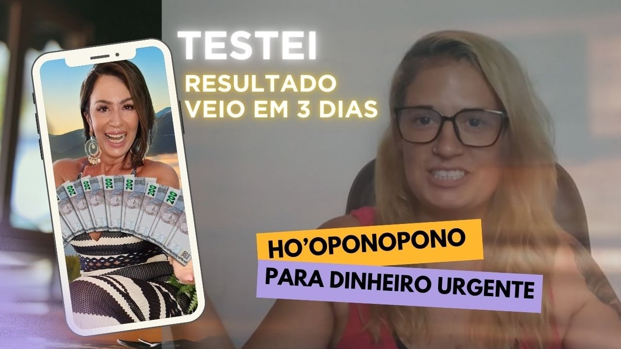 Dinheiro Urgente: Fiz Ho’oponopono por 2 Noites e Aconteceu o IMPOSSÍVEL (Relato Completo)