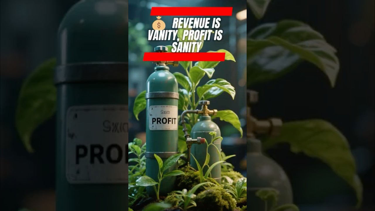 💰 REVENUE IS VANITY, PROFIT IS SANITY