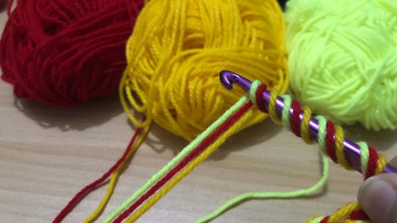 Easy Crochet string for trendy accessories / Cord for beginners.