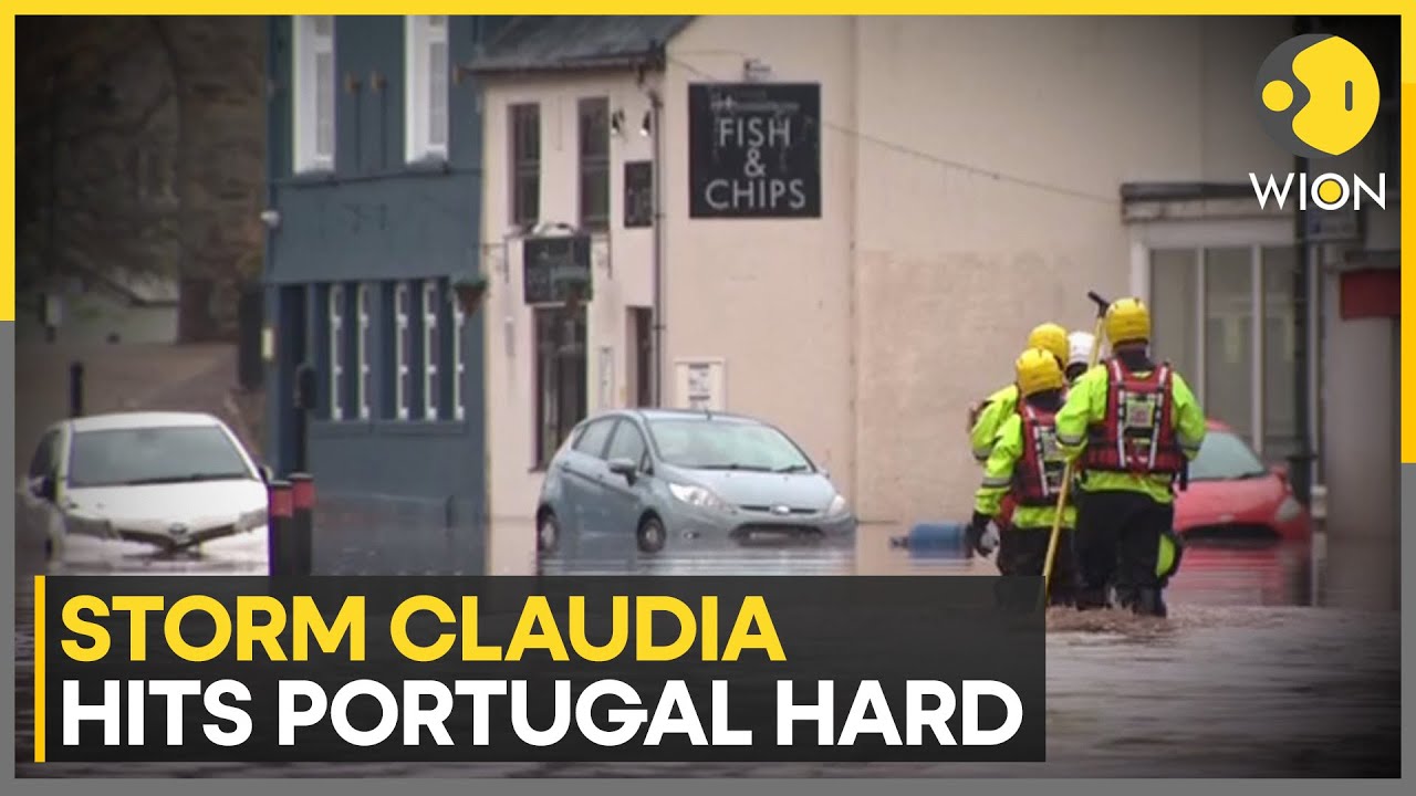 Portugal: Storm Claudia Devastates Portugal, Three Dead as Europe Faces Severe Weather | WION