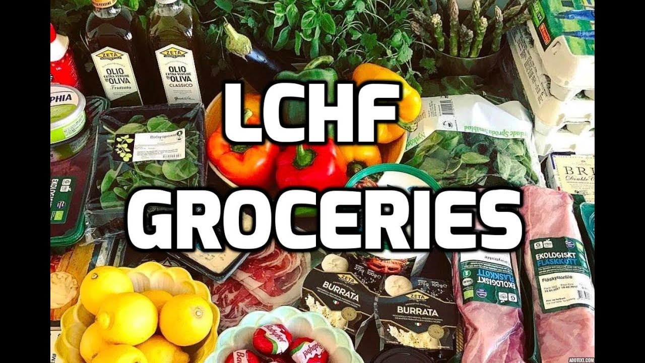🇬🇧 LCHF grocery shopping!