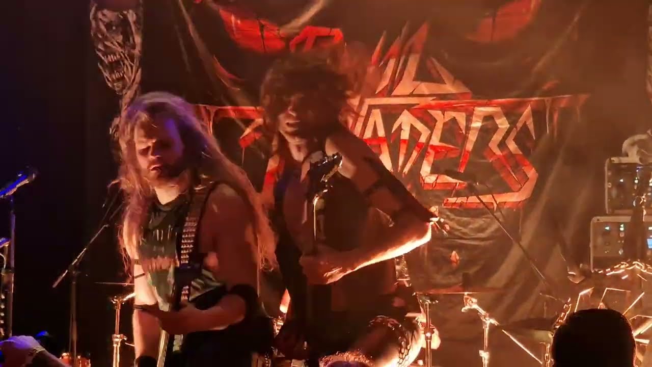 Evil Invaders - Feed Me Violence - live @Willemeen Arnhem 🇳🇱 22 April 2023