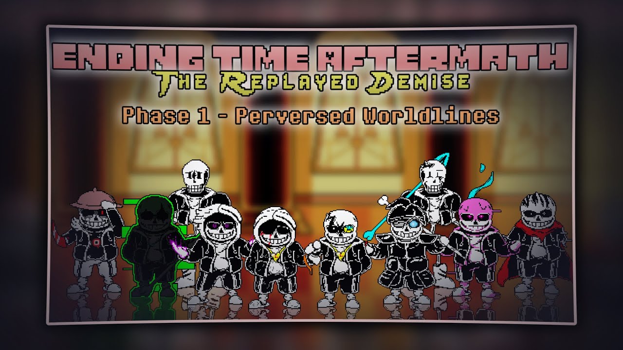 Ending Time Aftermath: The Replayed Demise -Phase 1- Perversed Worldlines … but with animation