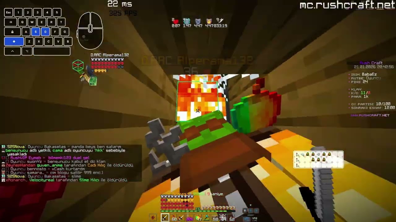 RushCraft Kill montage #1